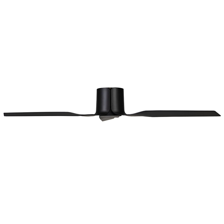Fanco Flow 52" Low Profile DC Ceiling Fan with Remote | Black
