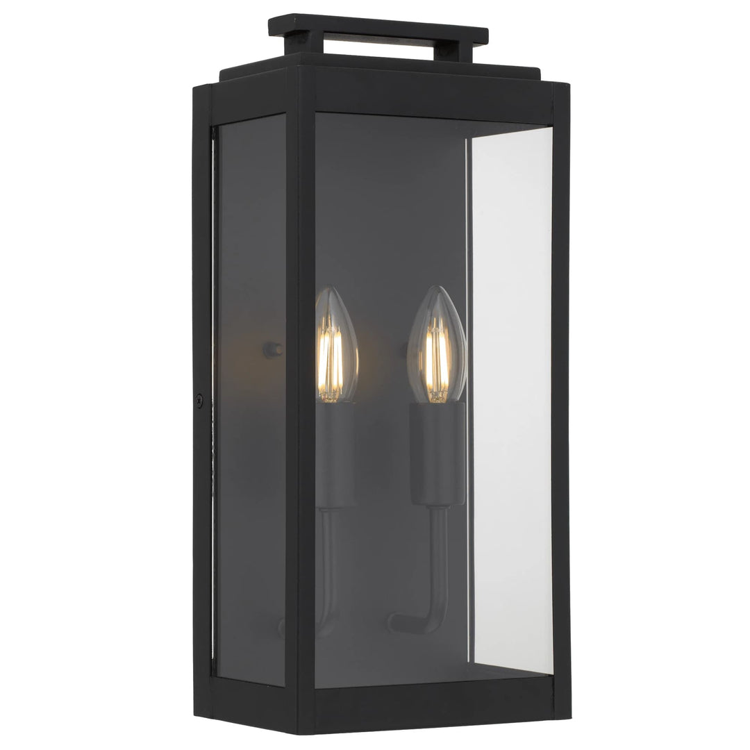 Telbix Truman 2 Light Wall Light | Black