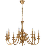 Telbix Siedel 8-Light Pendant | Copper