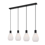 Telbix Tresor Glass Pendant E27 | 4 Light