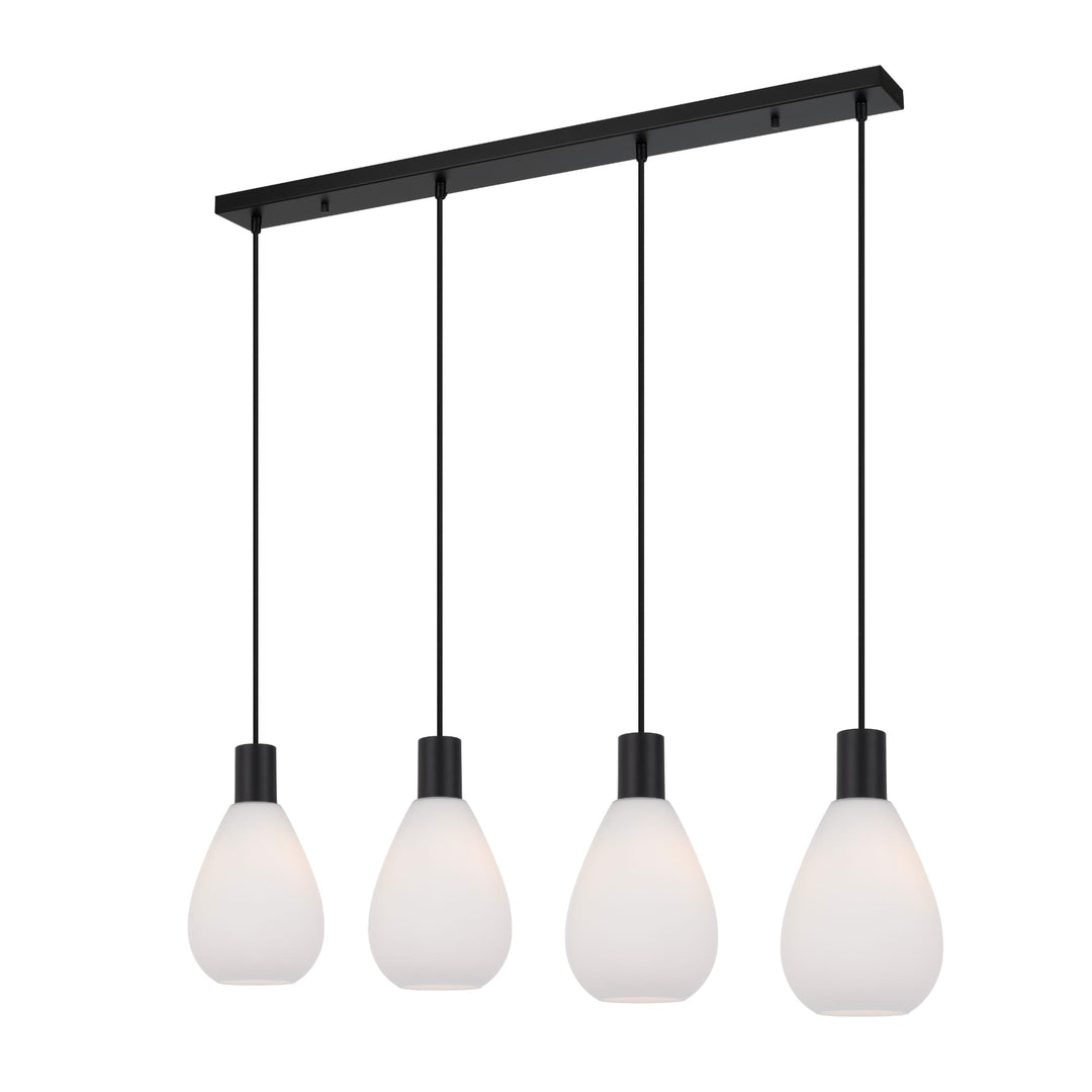 Telbix Tresor Glass Pendant E27 | 4 Light