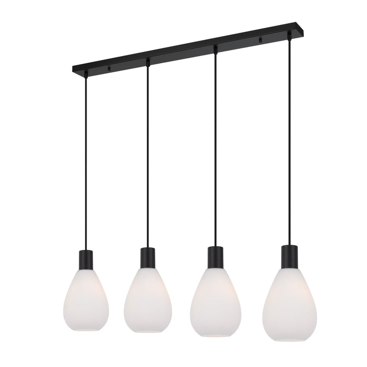 Telbix Tresor Glass Pendant E27 | 4 Light