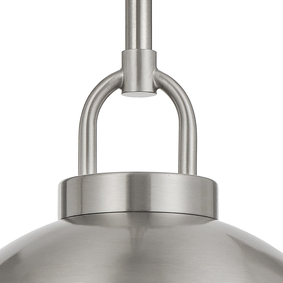 Telbix Emerson Small Pendant | Nickel