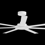 Calibo Alula 80" (2032mm) 7 Blade Indoor/Outdoor DC Ceiling Fan & Remote | White