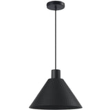 Telbix Kestra Small Pendant Light | Black