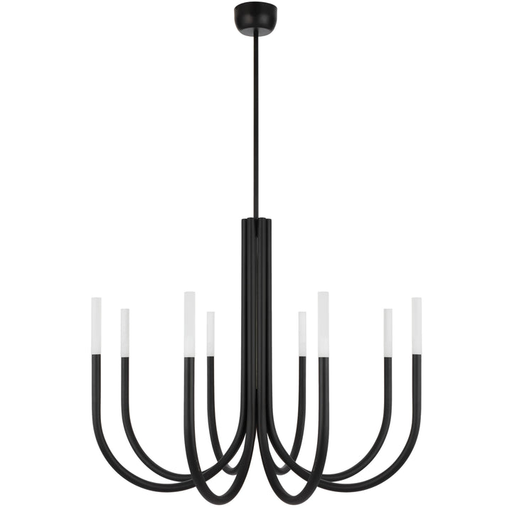 Telbix Joshua 8 Light Pendant Light | Black