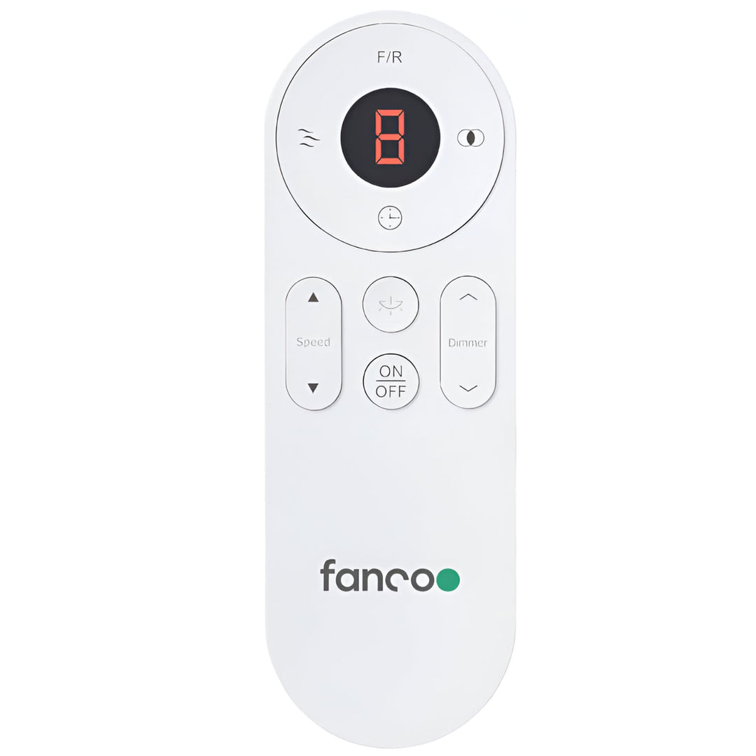 Fanco Studio 42" Low Profile Smart DC Ceiling Fan with Remote | White