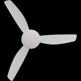 Calibo Condor 48" DC Smart Ceiling Fan with LED Light and Remote Control | White