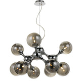 Telbix Cosmic 9 Light Pendant | Chrome