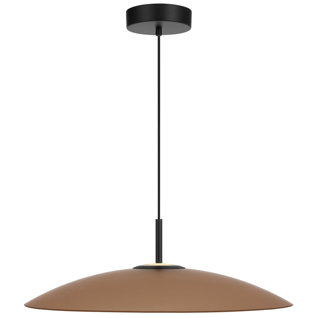 Telbix Orilla LED Pendant | Brown