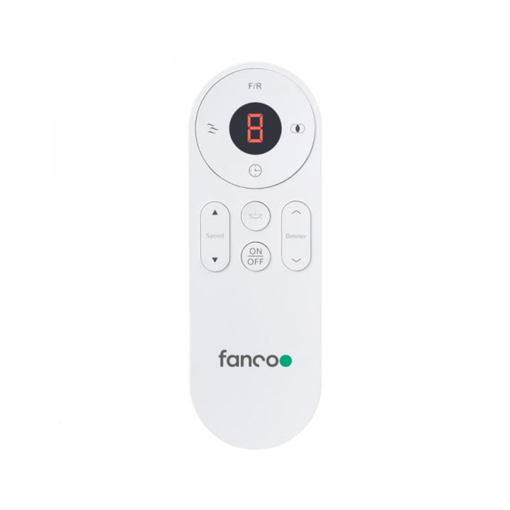 Fanco Smart 52" Horizon High Airflow DC Ceiling Fan & Remote | Black