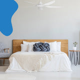 Calibo Storm 42" (1070mm) 5 Blade Indoor/Outdoor DC Ceiling Fan & Remote | White