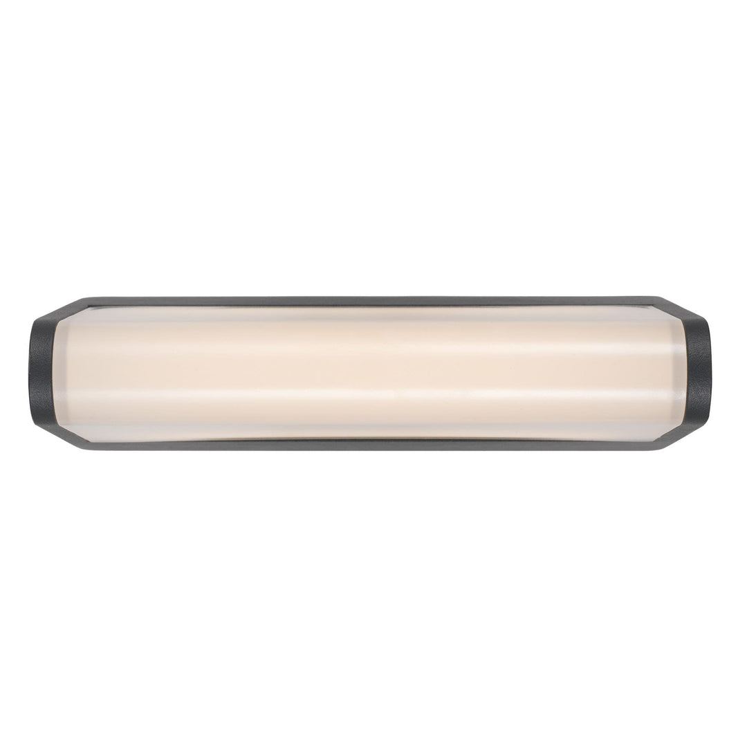 Telbix Zola Exterior 12W LED Wall Bunker Light IP54 | 4000K Cool White