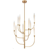 Telbix Archer LED Candelabra Modern Chandelier | 9 Light