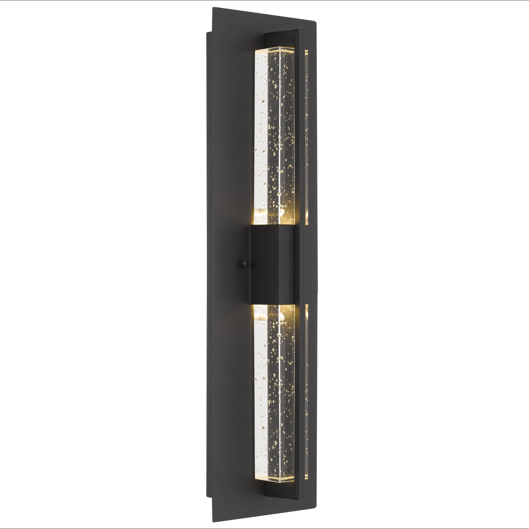 Telbix Prada 10W LED Exterior Wall Light | Black