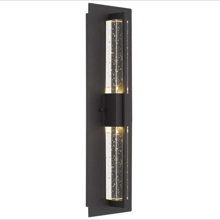 Telbix Prada 10W LED Exterior Wall Light | Black