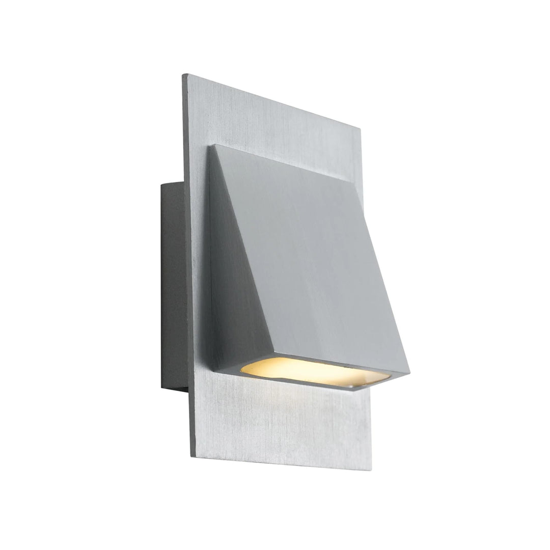 Telbix Brea Square Warm White LED Stair Light | Aluminium