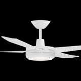 Calibo Enviro 60" (1530mm) DC Ceiling Fan with 18W CCT LED Light and Remote | White