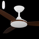 Calibo Condor 48" DC Smart Ceiling Fan with Remote Control | White and Koa