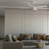 Calibo Heron 52" (1320mm) Indoor/Outdoor AC Ceiling Fan With E27 Light | White