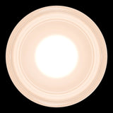 Calibo Gull Round Frosted Acrylic 3CCT LED Exterior Wall Light | White