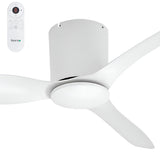 Fanco Studio 48" Low Profile Smart DC Ceiling Fan with Remote | White