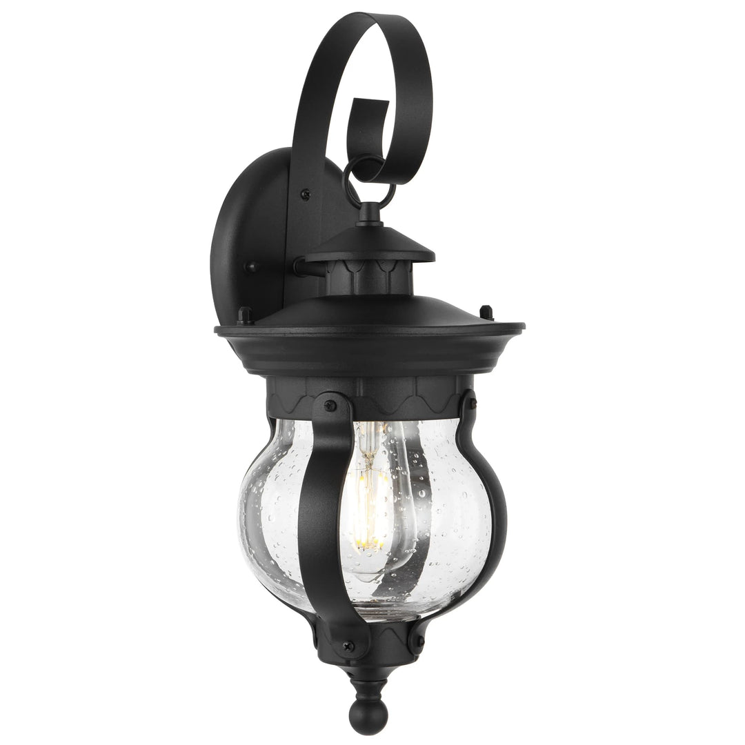 Telbix Mamo 18 Outdoor Wall Light | Black