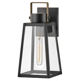 Hinkley Hugh Small Exterior Wall Light by Lark | Black