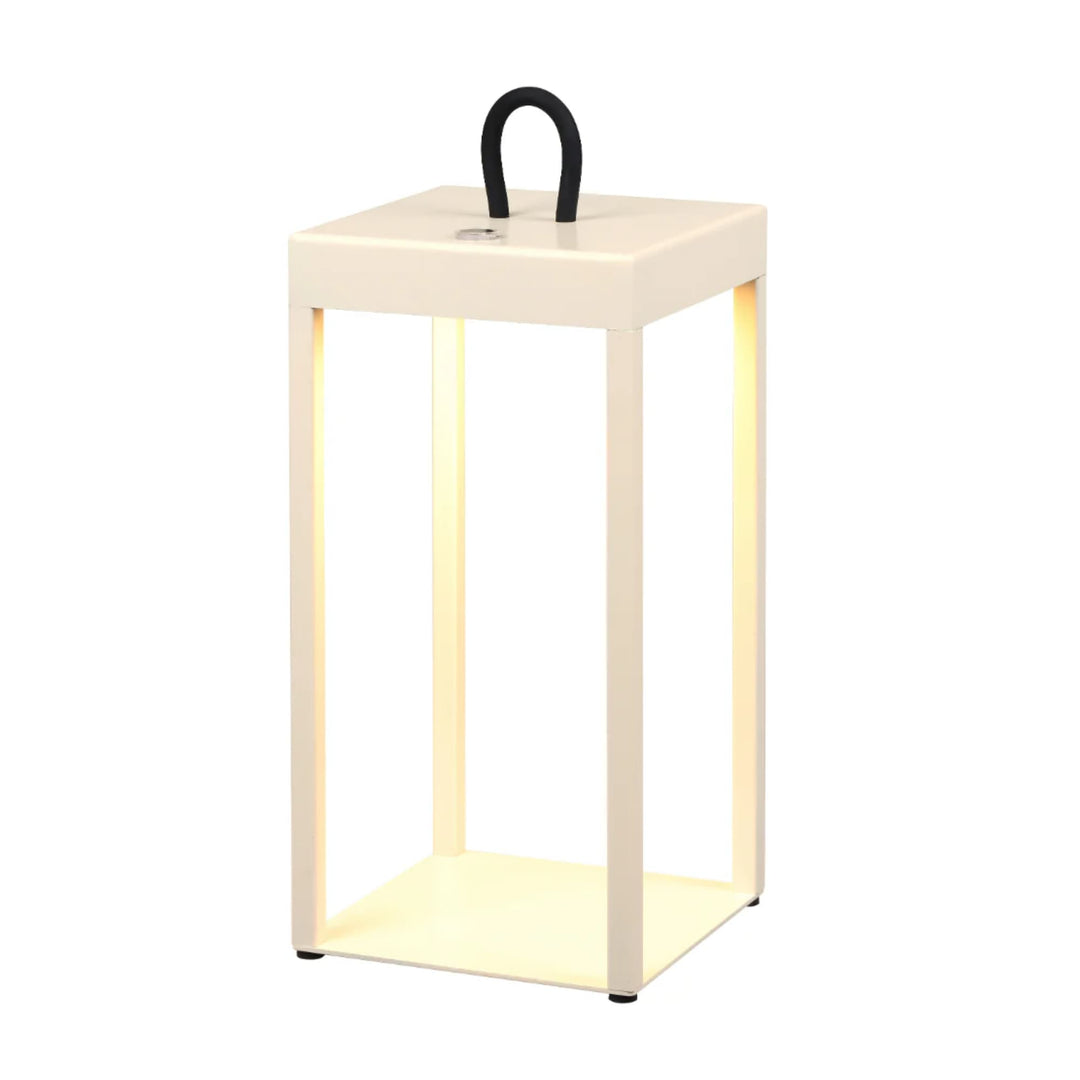 Telbix Sotra Rechargeable LED Table Lamp | Beige
