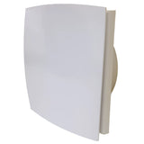Fanco Chico Minimalist White Square Vent with Built-in Flyscreen | 150mm