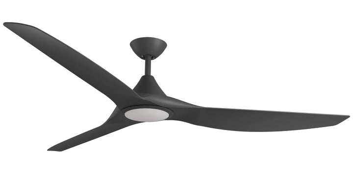 Calibo Smart CloudFan 72" (1830mm) ABS DC Ceiling Fan with 20W CCT LED Light and Remote | Black