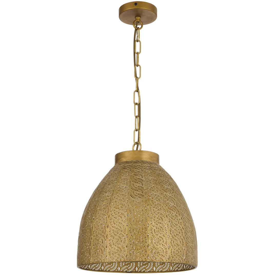 Telbix Aydin 350mm Pendant | Antique Brass