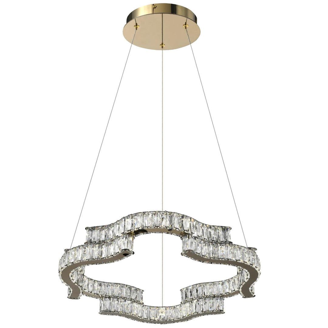 Telbix Jura 1 Tier Pendant Light | Gold