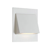Telbix Brea Square Warm White LED Stair Light | White