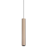 Telbix Verano Dual Cylinder Slim LED Pendant Light | Copper