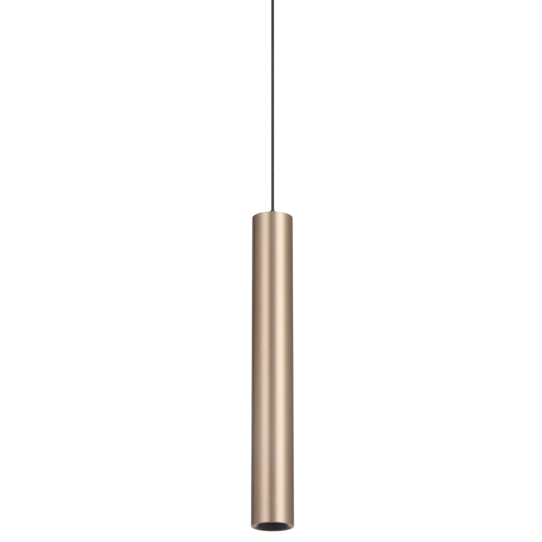 Telbix Verano Dual Cylinder Slim LED Pendant Light | Copper