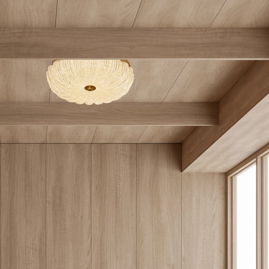 Calibo Allure Crystalline 300mm Ceiling Light | Gold