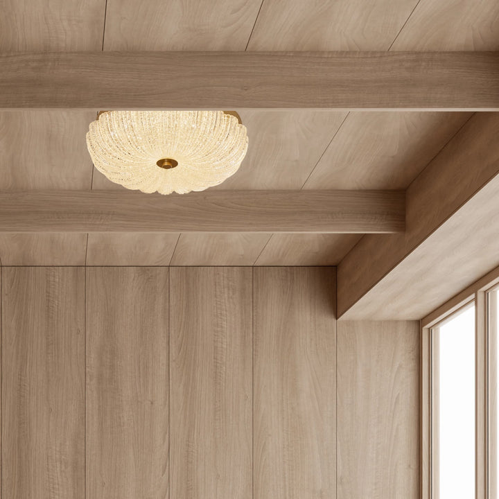 Calibo Allure Crystalline 300mm Ceiling Light | Gold