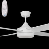 Calibo Breeze Silent 52" (1320mm) ABS Energy Efficient DC Ceiling Fan with 24W LED Light and Remote | White