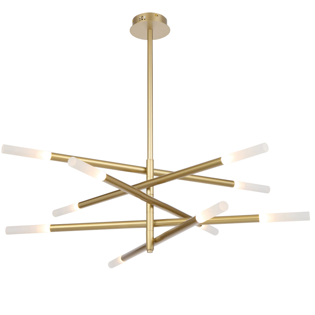 Telbix Pinta 10 Light LED Pendant Light | Gold