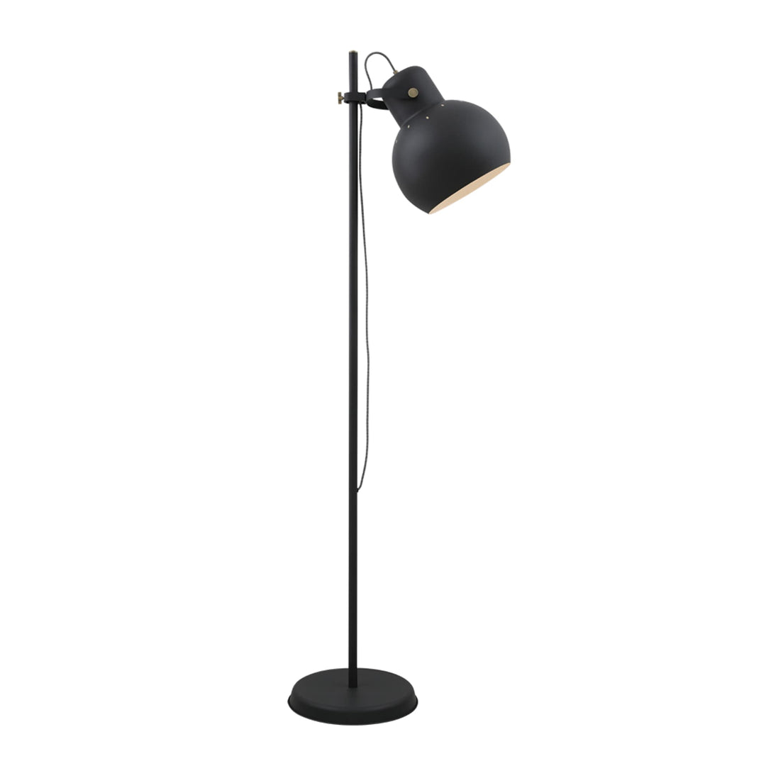 Telbix Mento Adjustable Floor Lamp Edison Screw (E27) | Black