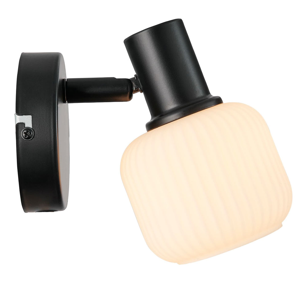Nordlux Milford Mini Wall Light | Black
