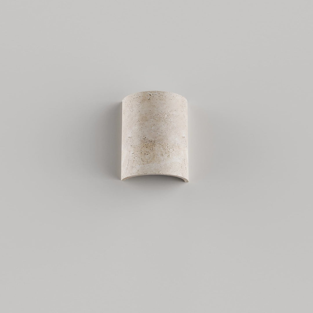 Calibo Inspire Crafted Travertine Up/Down Indoor Wall Light | Beige