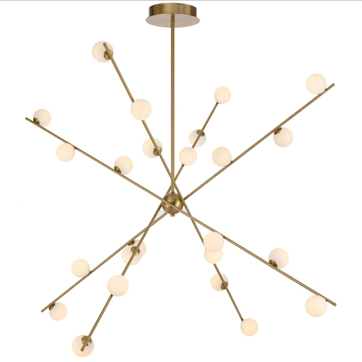 Telbix Captiva 24 Light LED Pendant | Antique Gold