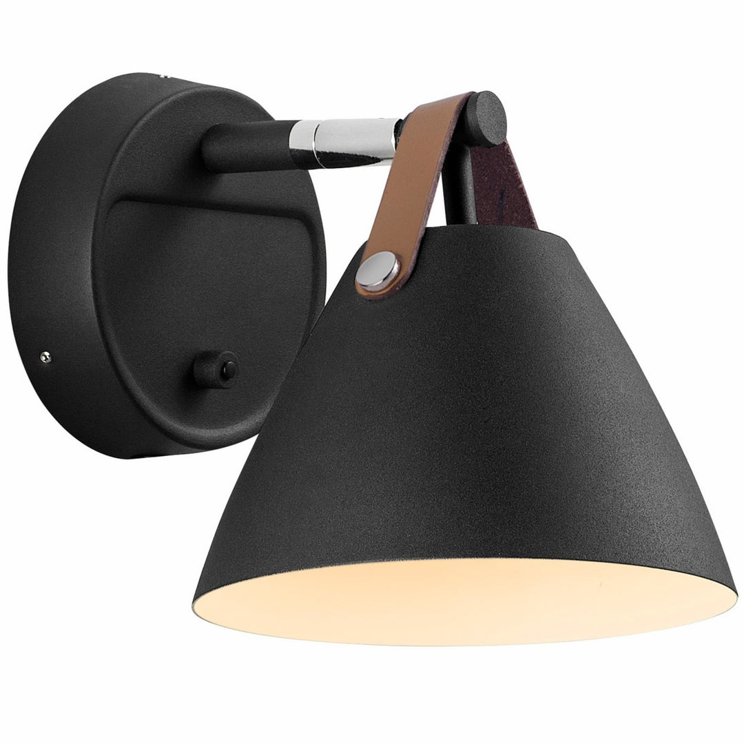Nordlux Strap Wall Light | Black
