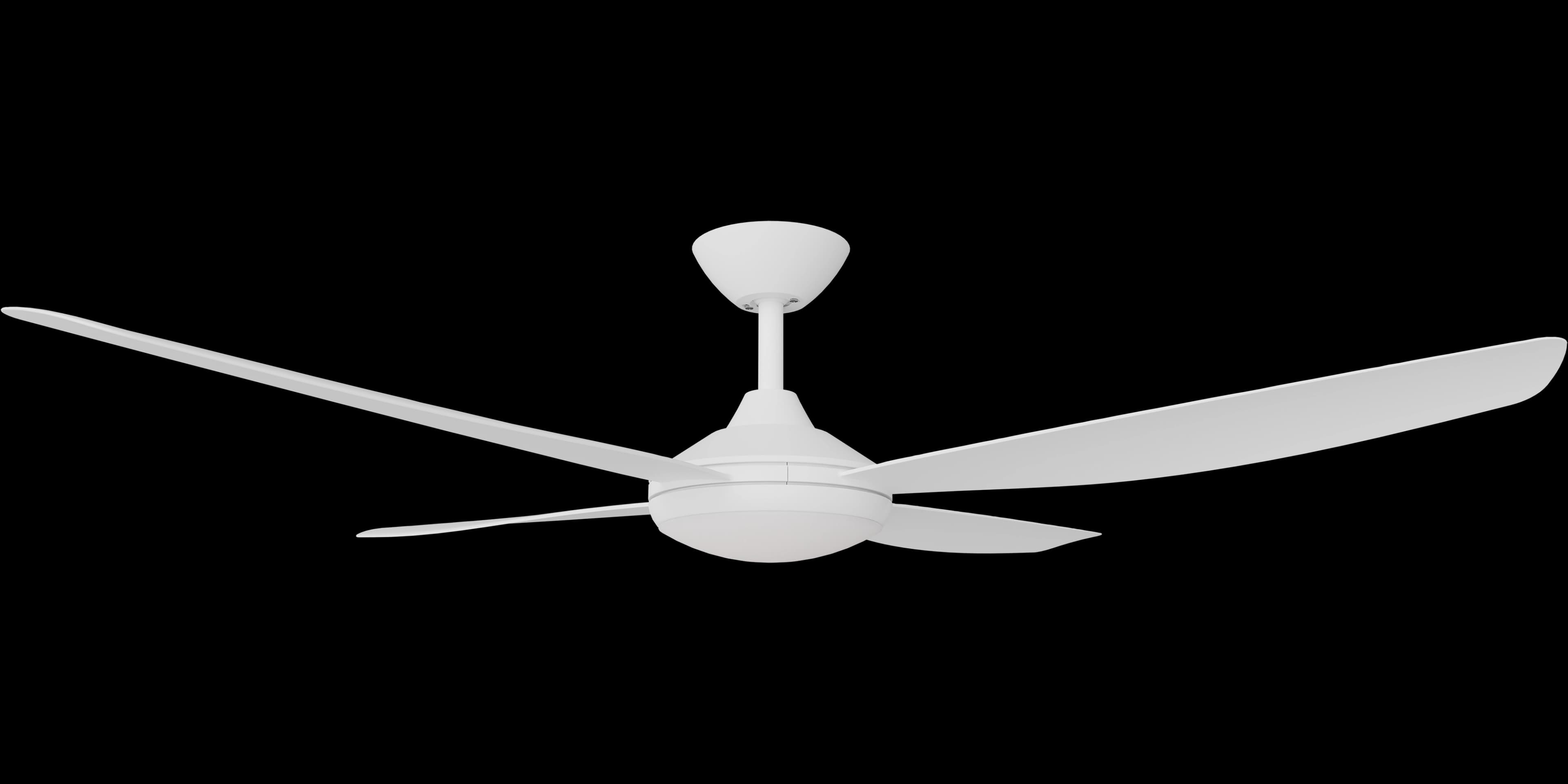 Calibo Vanga 56" DC Smart Ceiling Fan with LED Light and Remote Control | White