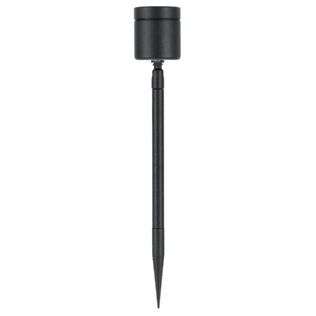 Telbix Luc 8W Variable Voltage Garden Spike Spotlight IP65 | Black