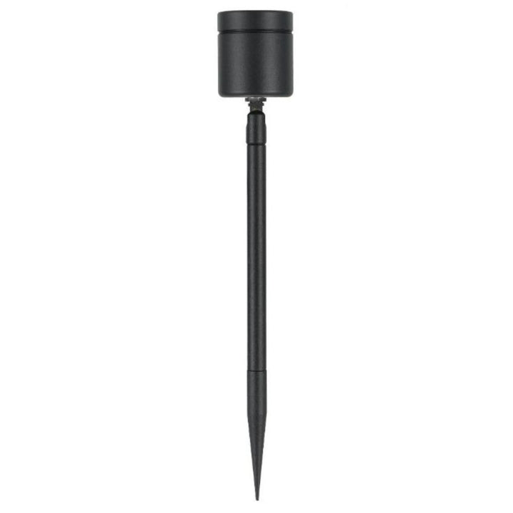 Telbix Luc 8W Variable Voltage Garden Spike Spotlight IP65 | Black