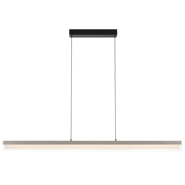 Telbix Salas LED Bar Pendant Light | Grey