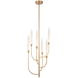 Telbix Archer LED Candelabra Modern Chandelier | 6 Light